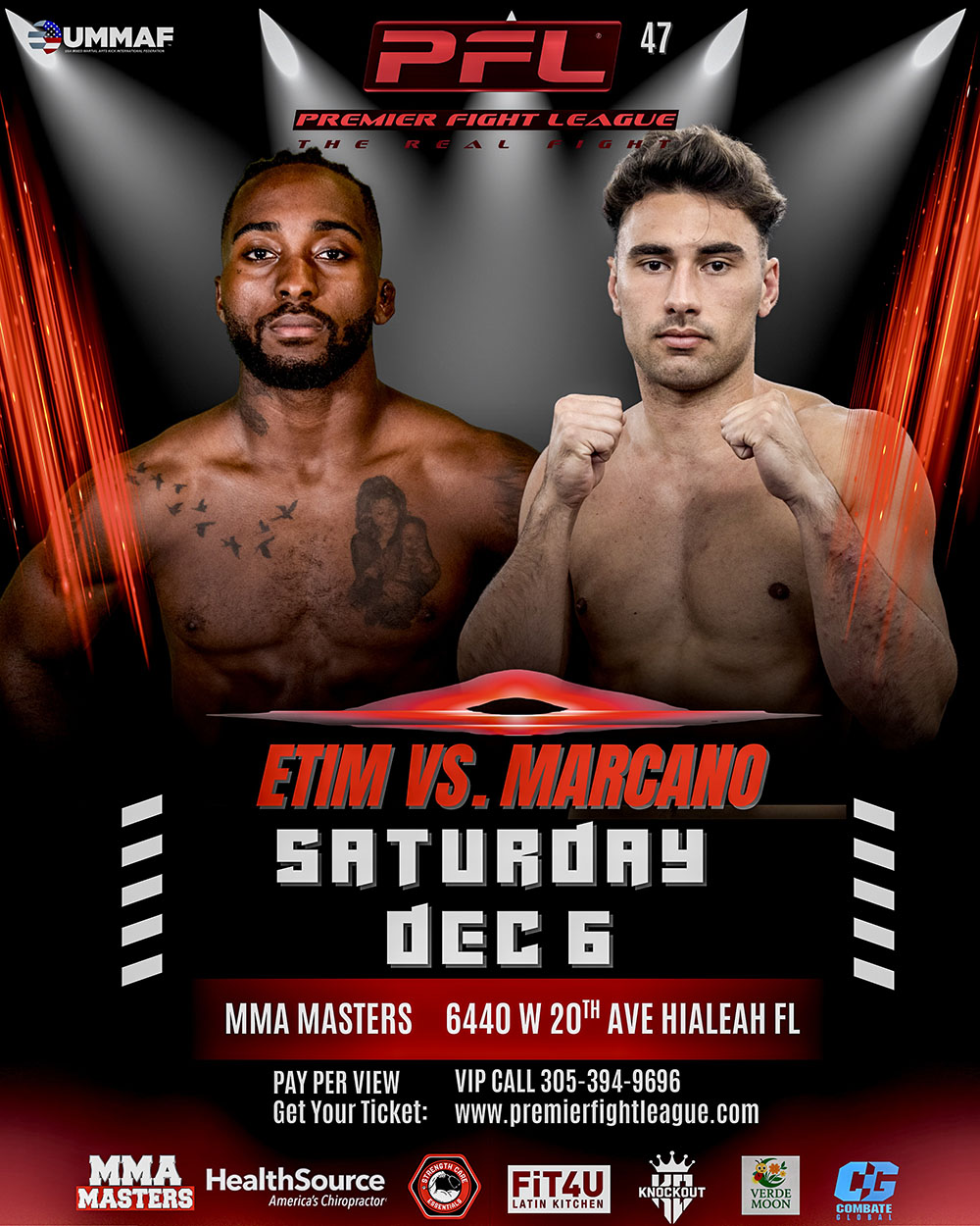 Red and Black Modern MMA Boxing Instagram Post - 1